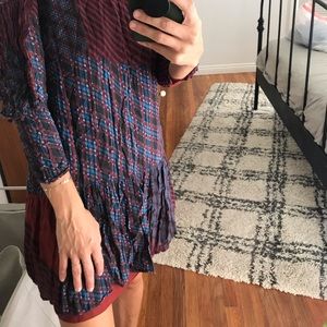 Zaraextra small plaid dress